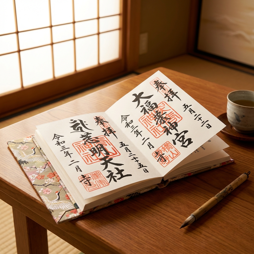 Main visual for the article titled 'Complete Guide to Goshuin Collection: Shrine Proofs to Enjoy as Art'